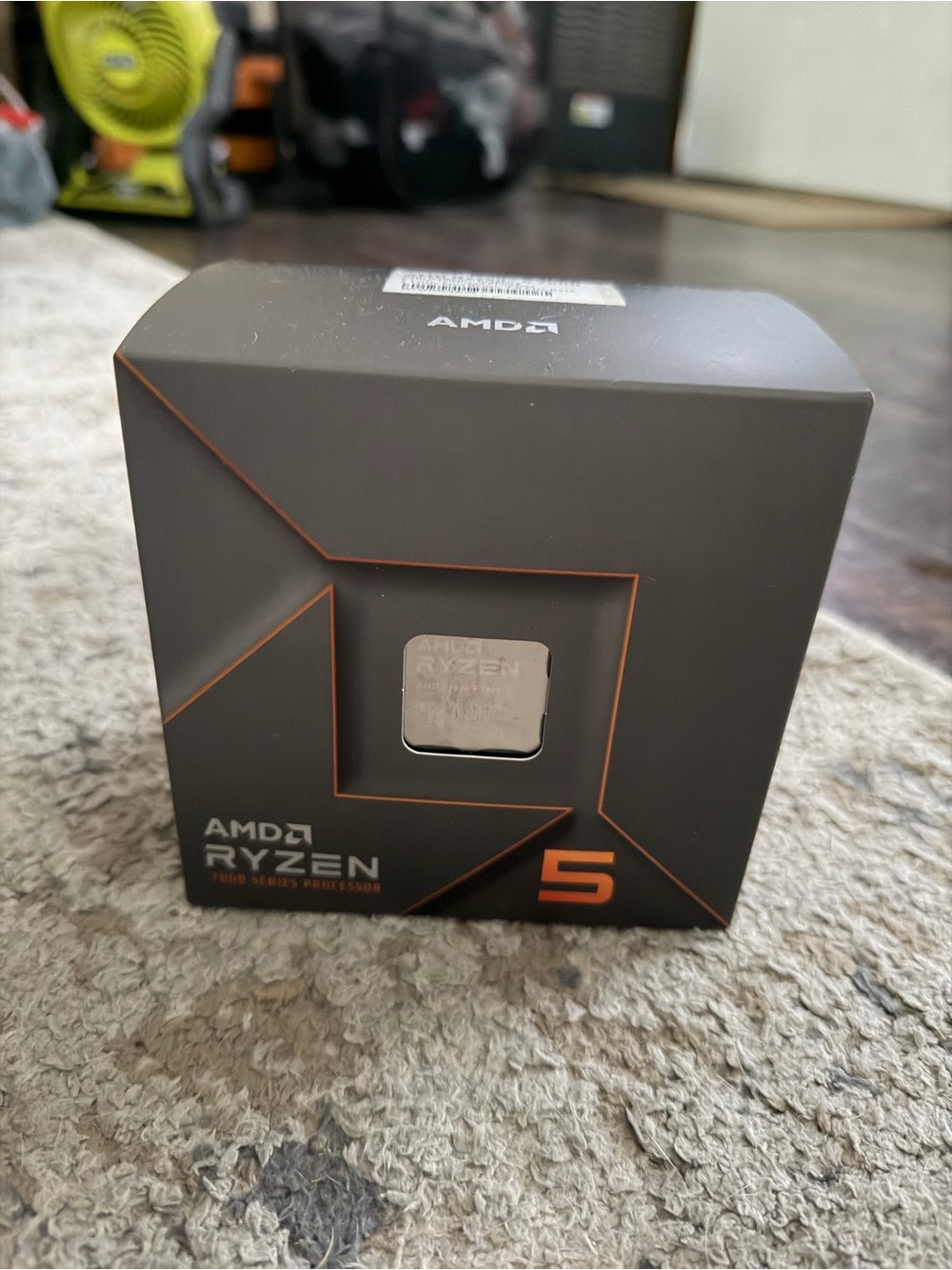AMD Ryzen 5 7600 Desktop CPU - 6 Core, 12 Thread Processor